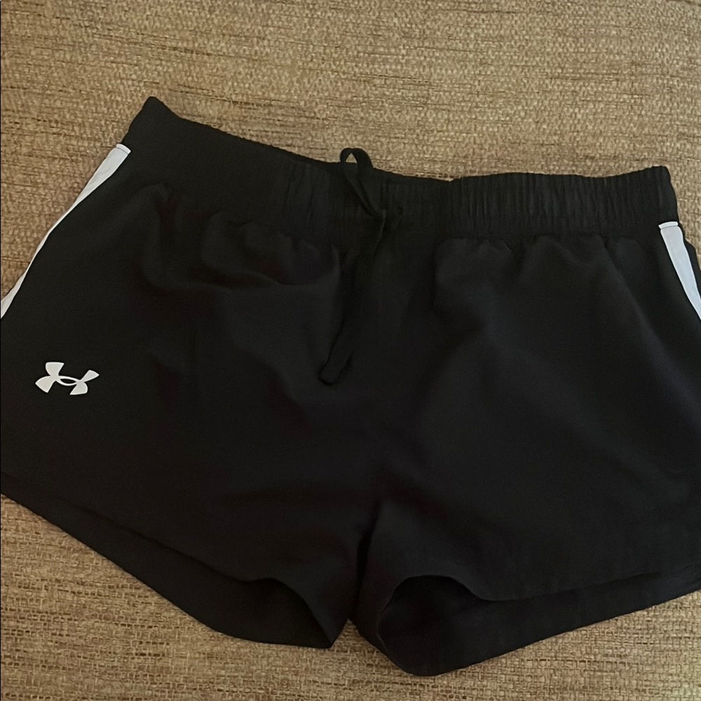 Under Armour Girl's Black Shorts